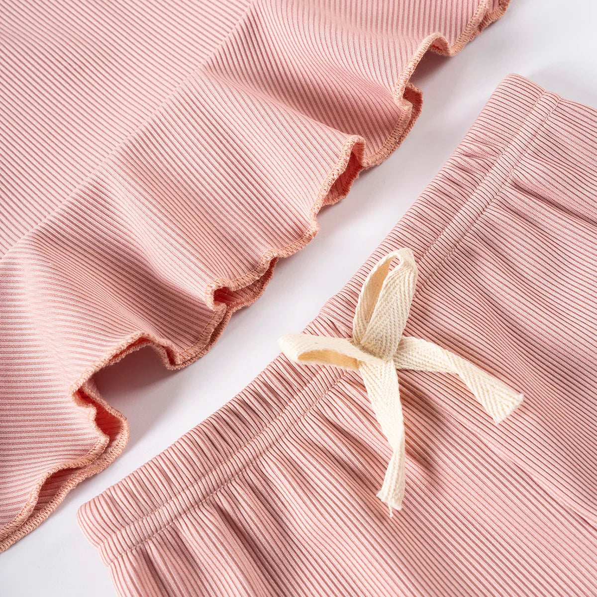 Kids Clothing Sets New Baby Girl Camisole Top + Lace Shorts 2PCS Summer Casual Children Clothes Suits-Dollar Bargains Online Shopping Australia