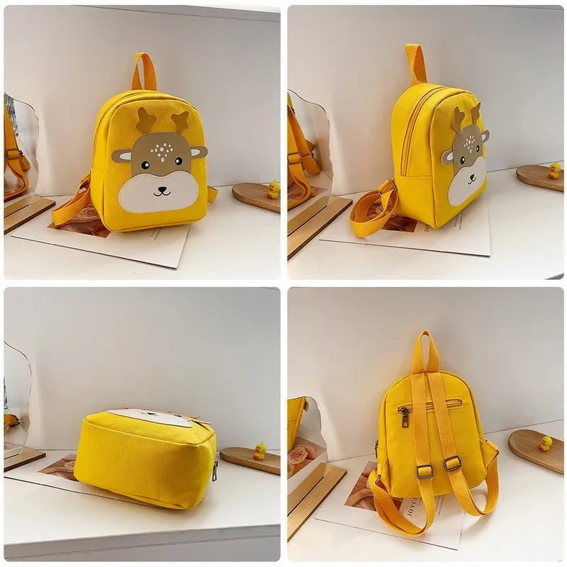 Cute Children School Bags 3d Cartoon Animal Plush Kids Backpack Kindergarten Boys Girls Schoolbags Mini Small Backpack