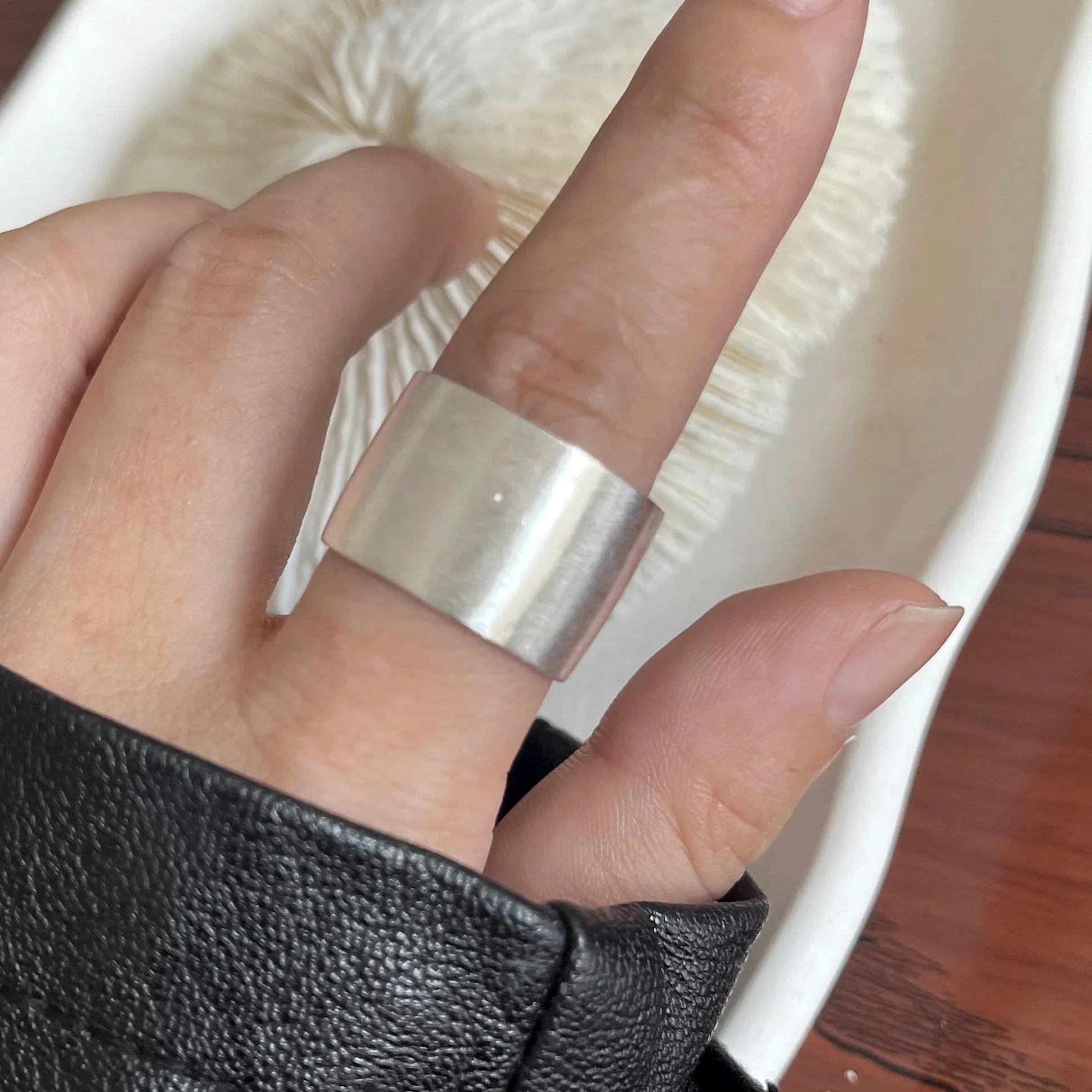 Sterling Silver String Ring For Women Heart Jewelry Finger Open Handmade Shinning Rings Allergy For Birthday Gift-Dollar Bargains Online Shopping Australia