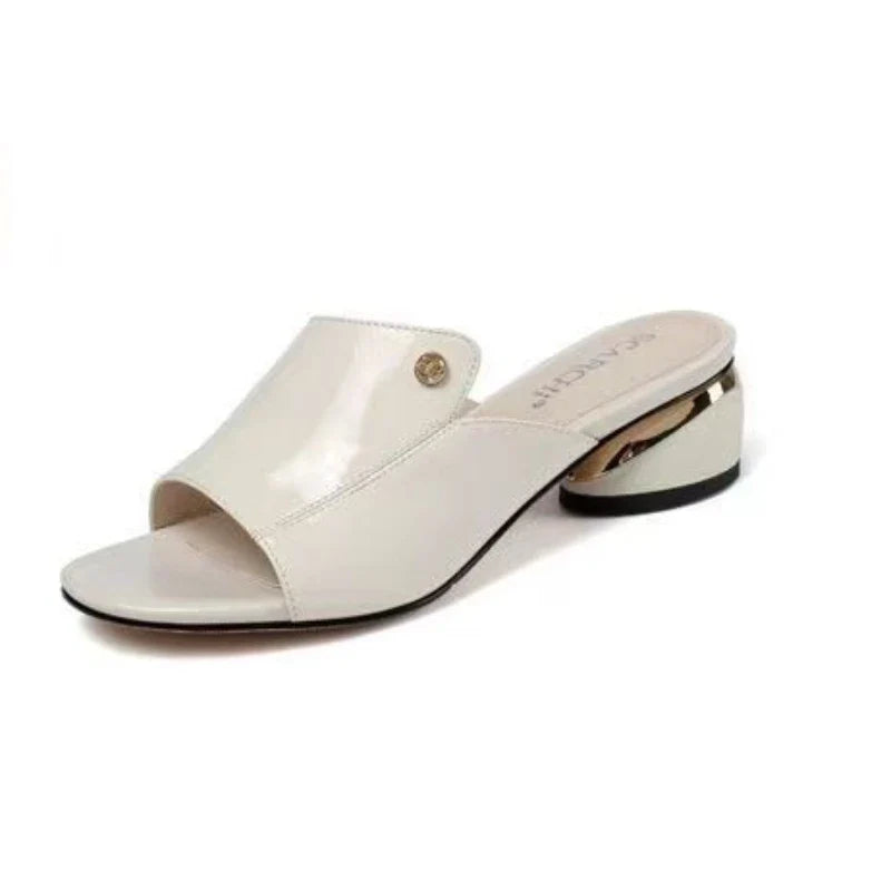 Women's Shoes Fashion Red Sexy xSlippers PU Soft Leather Ladies Comfortable Sandals-Dollar Bargains Online Shopping Australia