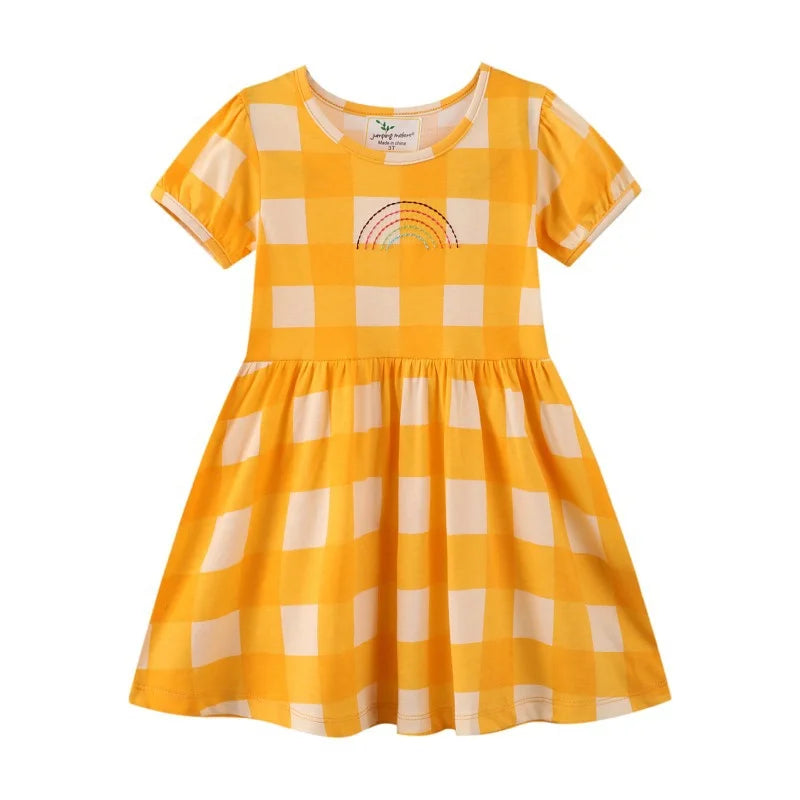 Girls Dresses Bag Print Hot Selling Baby Summer Frocks Cotton Clothes Frocks Party Birthday-Dollar Bargains Online Shopping Australia