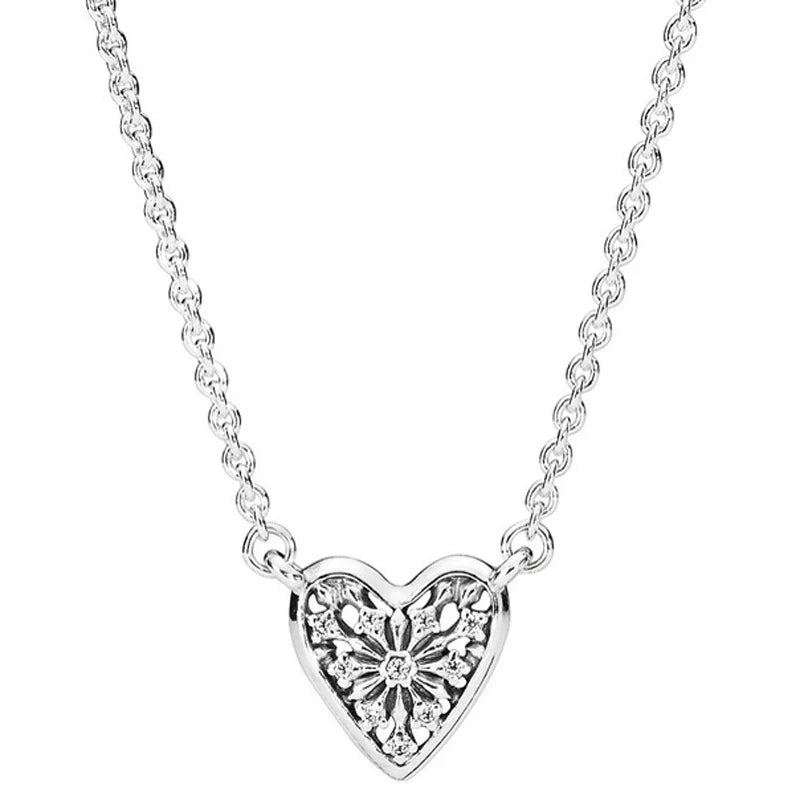 Timeless Elegance Elevated Heart Mum Infinity Heart Loved Script Necklace 925 Sterling Silver Necklace For Women Gift Jewelry-Dollar Bargains Online Shopping Australia