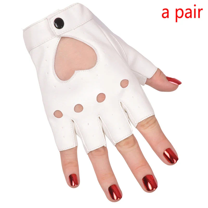 Gold Silver Wet Look Fake Leather Metallic Gloves Evening Party Performance Mittens Women Sexy Elbow Length Long Latex Gloves-Dollar Bargains Online Shopping Australia