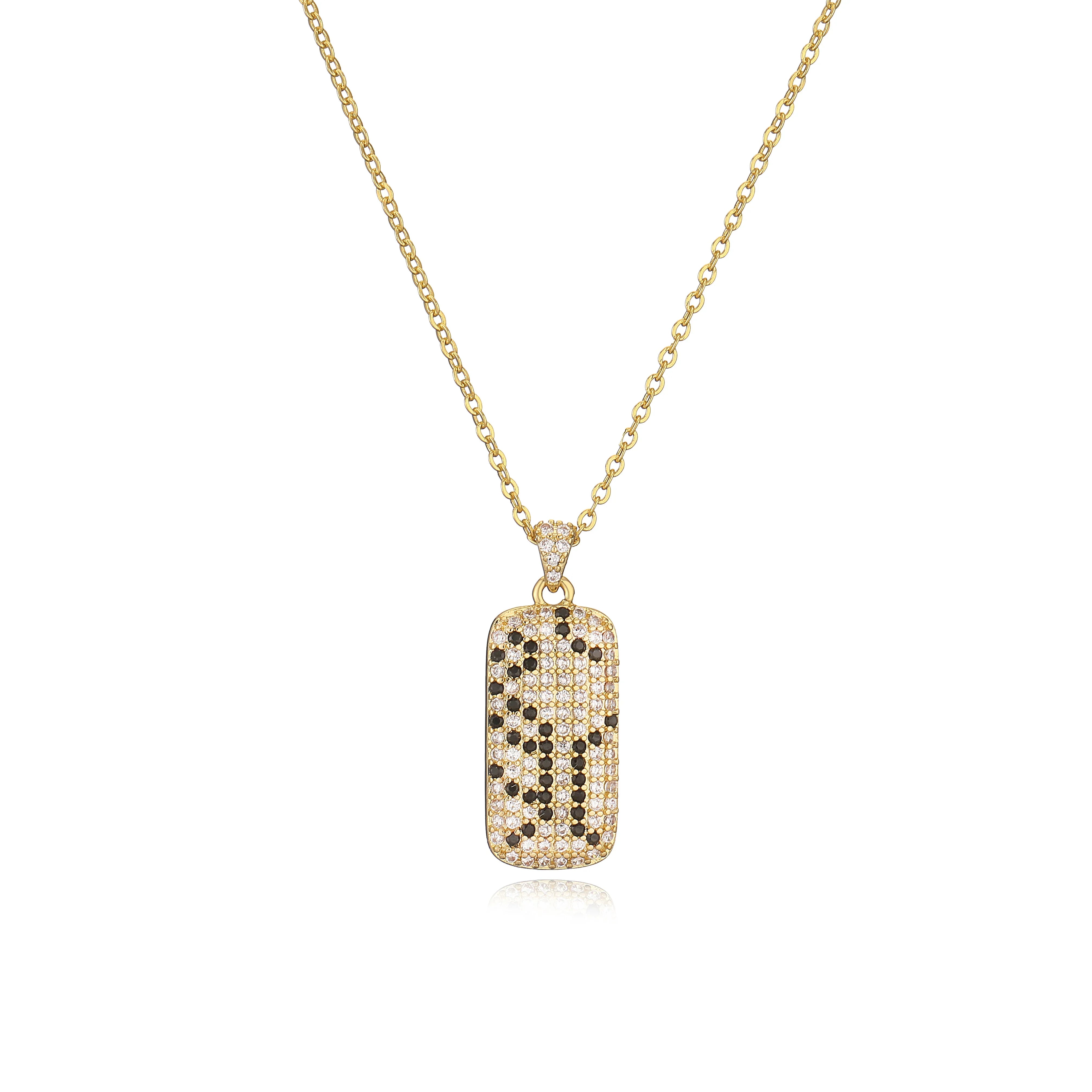 Leopard Print hoop Earrings rings necklace Fashion black white Cubic Zirconia women Geometric Jewelry set-Dollar Bargains Online Shopping Australia