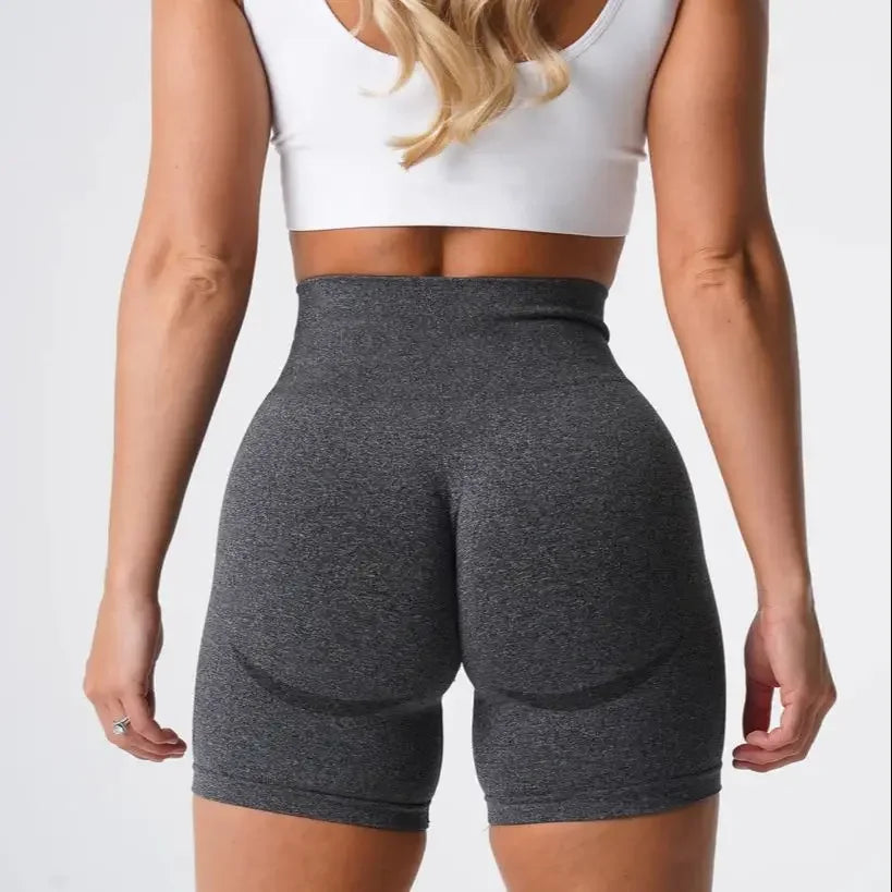 Peach Buttocks Fitness Leggings Women's Gym Sports Tight Running Shorts Hip Three-point Pants High Waist Seamless Yoga Shorts-Dollar Bargains Online Shopping Australia