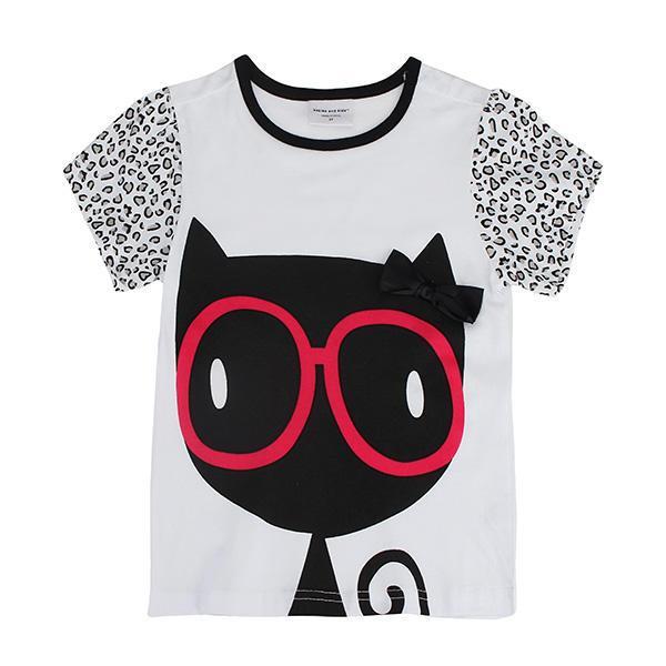 Baby Girls T-Shirts Clothing Children Toddler Kids Clothes Short Tees t Shirts Girls Summer