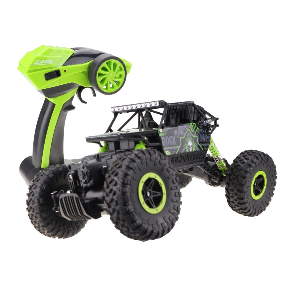 Lynrc RC Car 4WD 2.4GHz Rock Crawlers Rally climbing Car 4x4 Double Motors Bigfoot Car Remote Control Model Off-Road Vehicle Toy-Dollar Bargains Online Shopping Australia