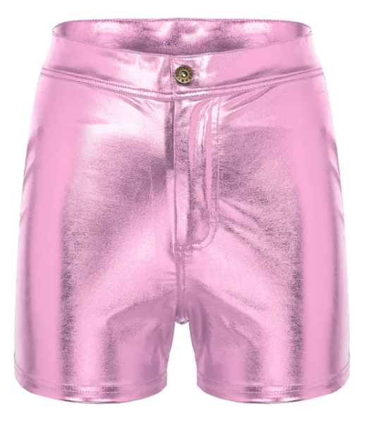 Pink clearance disco shorts