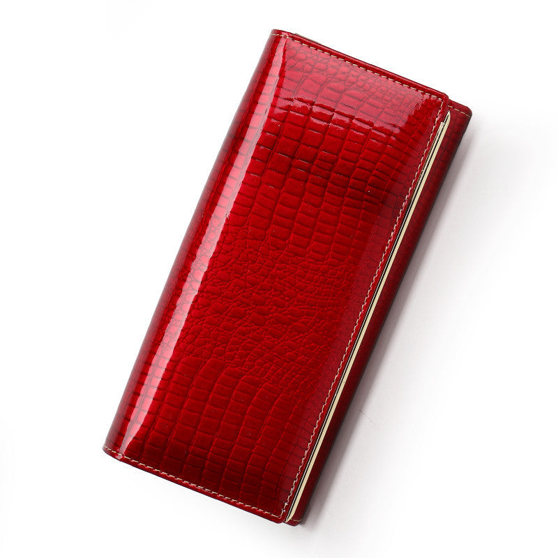 Women Purse Genuine Leather Wallets with Card Holder High Quality Leather Purse for Smartphone Female Clutch Wallet-Dollar Bargains Online Shopping Australia