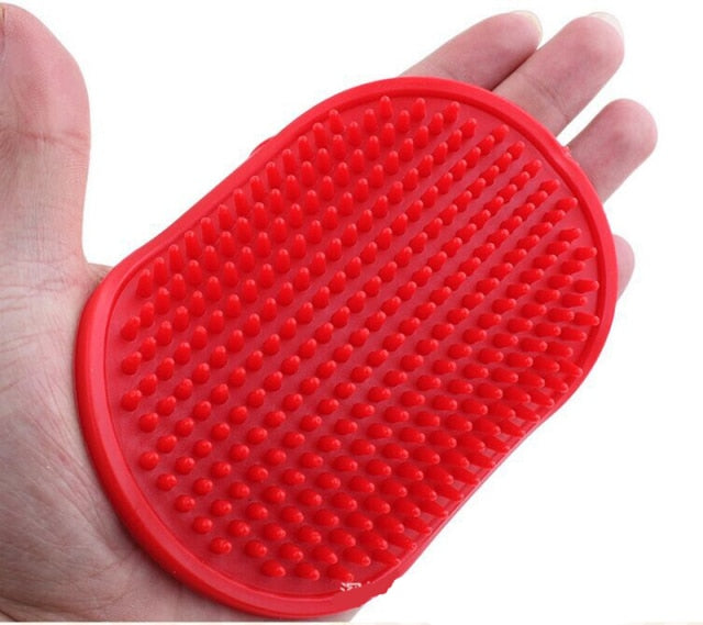 Fashion Rubber Pet Bath Brush Environmental Protection Silicone Glove for Pet Massage Pet Grooming Glove Dogs Cats Pet supplies-Dollar Bargains Online Shopping Australia