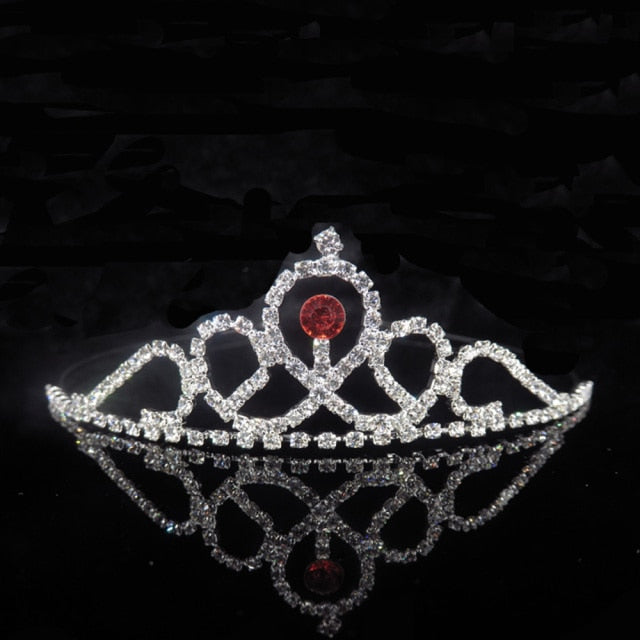 Pearl Princess Tiara Crystal Crown Kid Girls Lover Prom Gift Hair Jewelry Bridal Headband Wedding Tiaras and Crowns-Dollar Bargains Online Shopping Australia