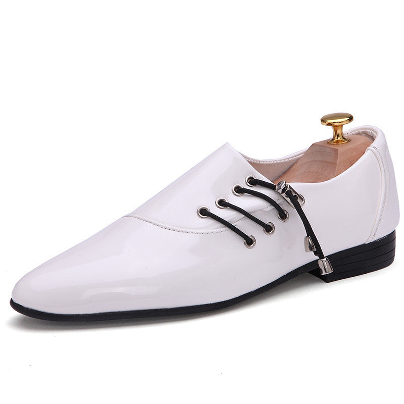 Luxury Brand Men Shoes Men's Flats Shoes Men Patent Leather Shoes Casual Oxford Shoes For Men New Fashion - CelebritystyleFashion.com.au online clothing shop australia