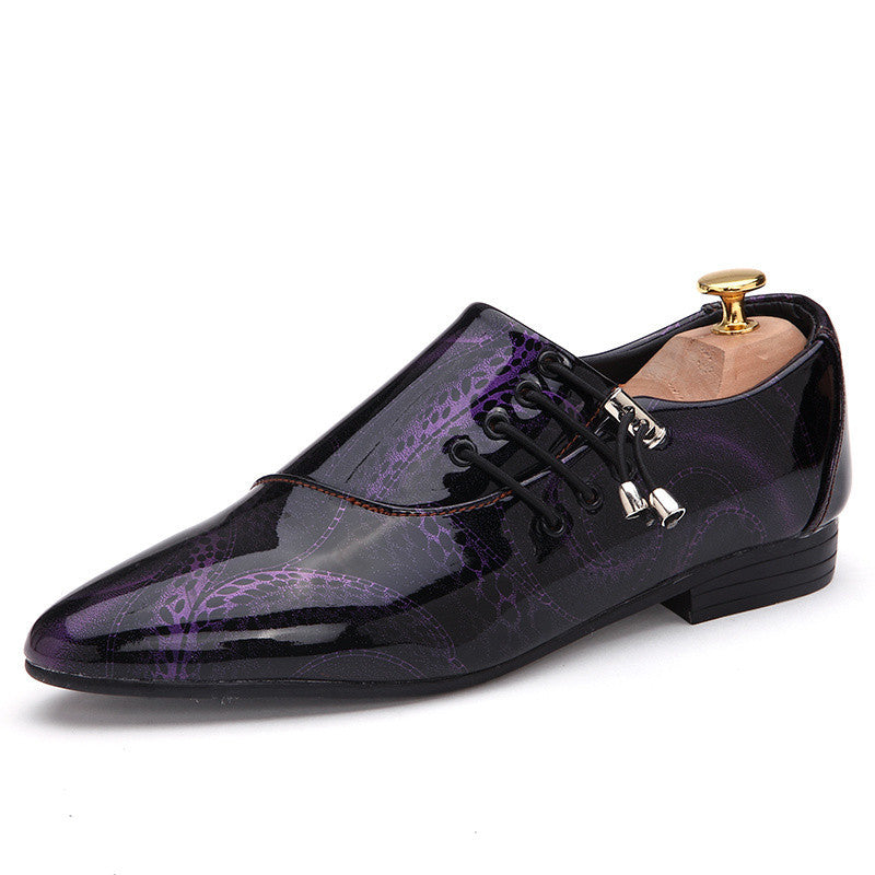 Luxury Brand Men Shoes Men's Flats Shoes Men Patent Leather Shoes Casual Oxford Shoes For Men New Fashion - CelebritystyleFashion.com.au online clothing shop australia