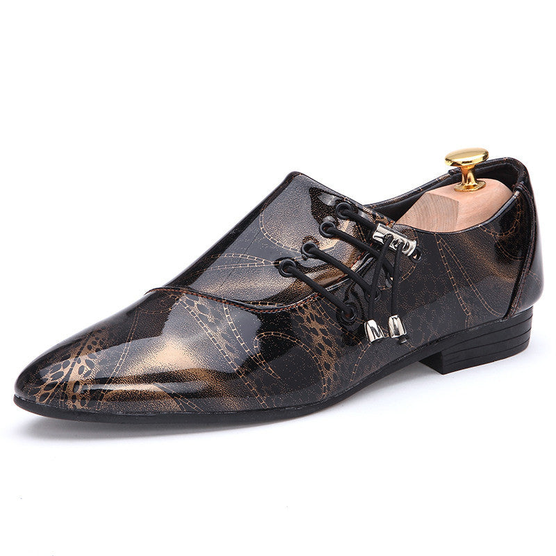 Luxury Brand Men Shoes Men's Flats Shoes Men Patent Leather Shoes Casual Oxford Shoes For Men New Fashion - CelebritystyleFashion.com.au online clothing shop australia