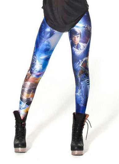Sexy The Starry Sky Galaxy 3D Printed Leggings Summer Spring Harajuku Finess Women Leggins Creative Elastic Pants-Dollar Bargains Online Shopping Australia