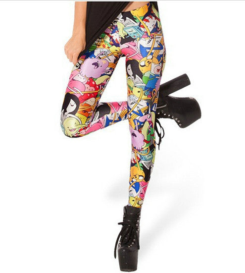 Sexy The Starry Sky Galaxy 3D Printed Leggings Summer Spring Harajuku Finess Women Leggins Creative Elastic Pants-Dollar Bargains Online Shopping Australia