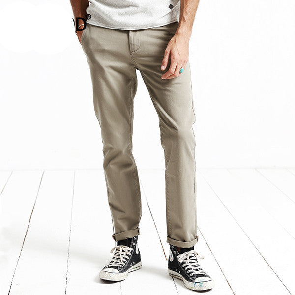 Simwood Brand Autumn Winter New Fashion Slim Straight Men Casual Pants Man Pocket Trousers Plus Size - CelebritystyleFashion.com.au online clothing shop australia