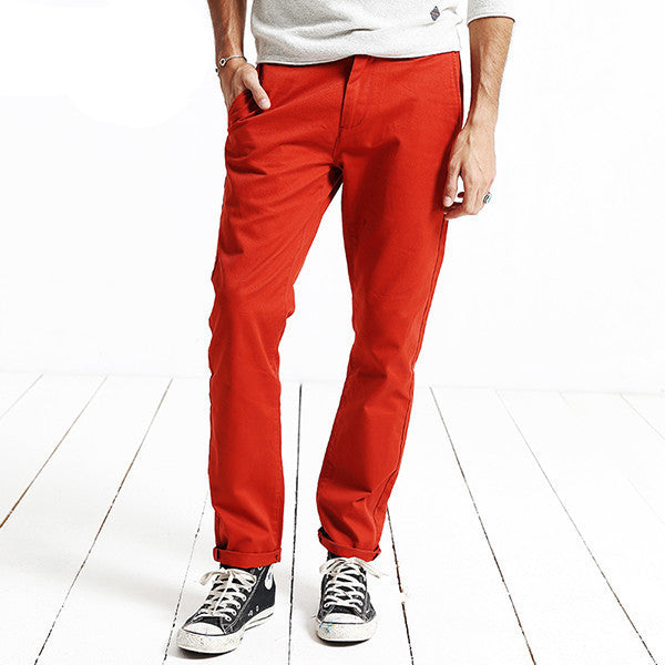 Simwood Brand Autumn Winter New Fashion Slim Straight Men Casual Pants Man Pocket Trousers Plus Size - CelebritystyleFashion.com.au online clothing shop australia