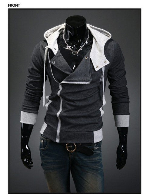 Autumn & Winter Men Brand Fashion Casual Slim Cardigan Assassin Creed Hoodies Sweatshirt Outerwear Jackets - CelebritystyleFashion.com.au online clothing shop australia