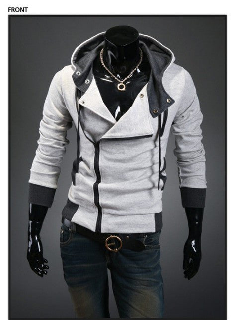 Autumn & Winter Men Brand Fashion Casual Slim Cardigan Assassin Creed Hoodies Sweatshirt Outerwear Jackets - CelebritystyleFashion.com.au online clothing shop australia