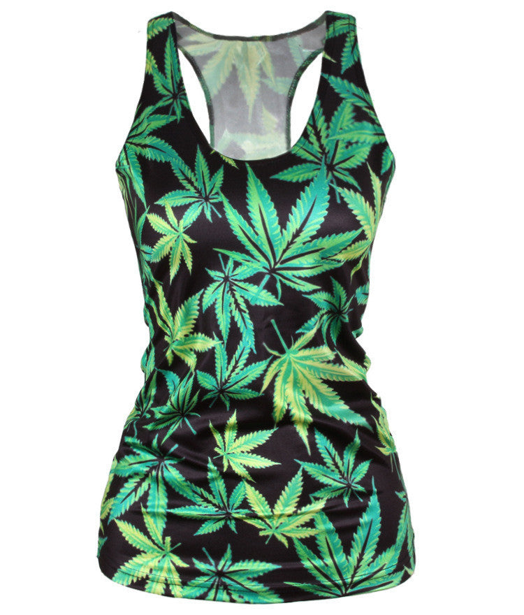 Women Summer Style T Shirt Punk Club Sleeveless Costume 3D T-Shirts Women Fashion Leisure Vest-Dollar Bargains Online Shopping Australia