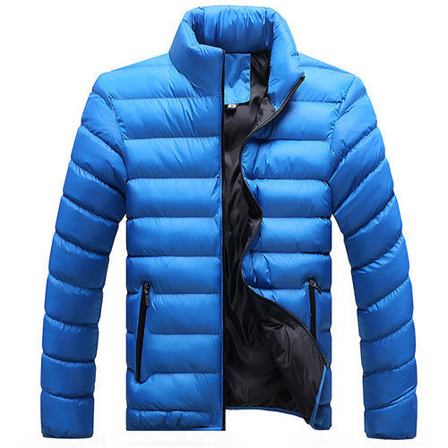 Winter Solid Men Jackets Spring Men's Cotton Blend Mens Jacket And Coats Casual Thick Outwear Plus Clothing Male 4XL YN668 - CelebritystyleFashion.com.au online clothing shop australia