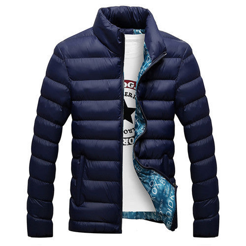 Winter Solid Men Jackets Spring Men's Cotton Blend Mens Jacket And Coats Casual Thick Outwear Plus Clothing Male 4XL YN668 - CelebritystyleFashion.com.au online clothing shop australia