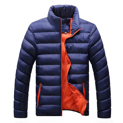 Winter Solid Men Jackets Spring Men's Cotton Blend Mens Jacket And Coats Casual Thick Outwear Plus Clothing Male 4XL YN668 - CelebritystyleFashion.com.au online clothing shop australia