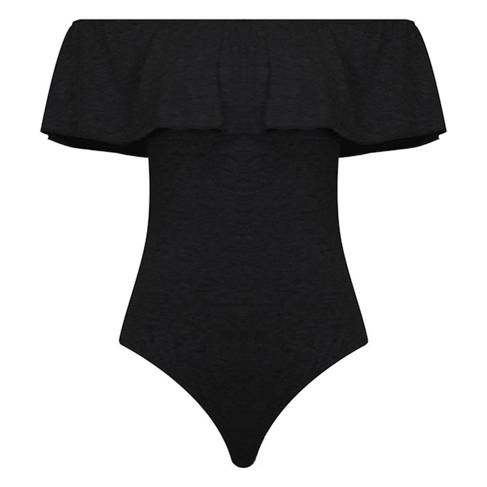 Summer Off Shoulder Backless Rompers Sexy Ruffles Women Bodysuit Crop Tops Blusa Womens Jumpsuit Bodycon Shirts Overalls W5-Dollar Bargains Online Shopping Australia