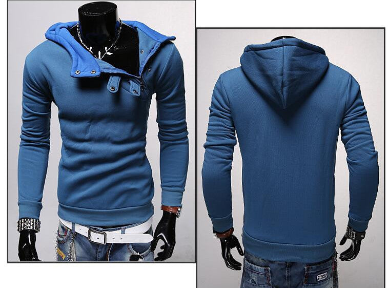 Hoodies Men Hip Hop Mens Brand 7 Color Stitching Hedging Hoodie Sweatshirt Suit Slim Fit Men Hoody - CelebritystyleFashion.com.au online clothing shop australia