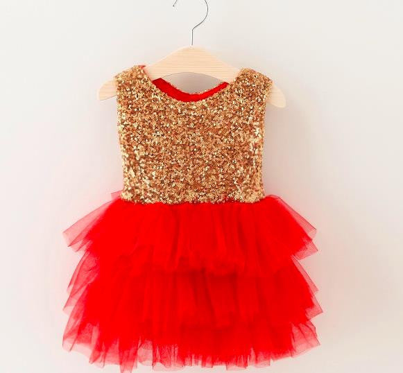Retail Girl's summer fasion sequins bowknot dress , costumes kids , girls tutu dress , BW22 - CelebritystyleFashion.com.au online clothing shop australia