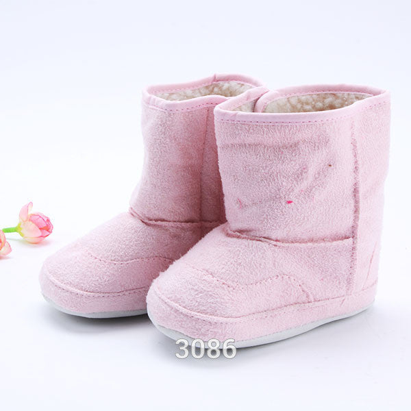 Super Warm Winter Baby Ankle Snow Boots Infant Shoes Pink Khaki Antiskid Keep Warm Baby Shoes First Walkers - CelebritystyleFashion.com.au online clothing shop australia