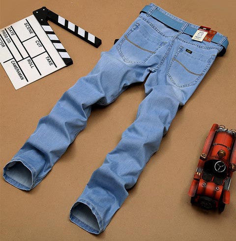 Fashion Utr Thin Retail Men's spring and summer style jeans brand denim jeans high quality leisure casual Jeans - CelebritystyleFashion.com.au online clothing shop australia