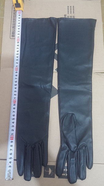 2 Colors The New Faux Long Leather Gloves Fashion Women Gloves Warm Outdoors Long Design Sexy Gloves - CelebritystyleFashion.com.au online clothing shop australia