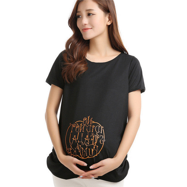 Maternity Tops Nursing Pregnancy T-shirts Cute Baby Printed Clothes For Pregnant Women Tee Shirt Femme-Dollar Bargains Online Shopping Australia