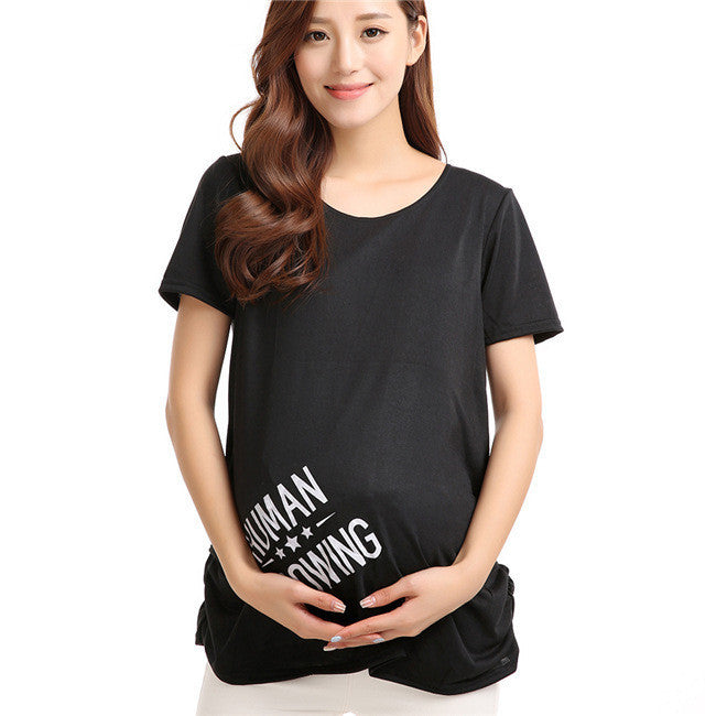 Maternity Tops Nursing Pregnancy T-shirts Cute Baby Printed Clothes For Pregnant Women Tee Shirt Femme-Dollar Bargains Online Shopping Australia