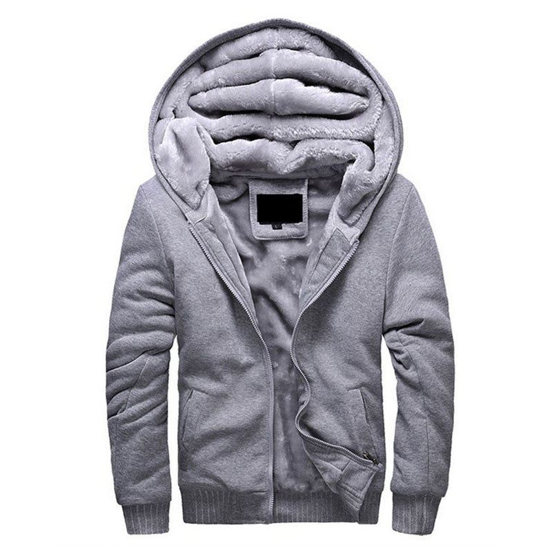 Brand Clothing Mens Hooded Hoodies Men Sweatshirt Fashion Hoody Thick Warm Hoodie Cotton Slim Male Coat Outerwear Plus Size - CelebritystyleFashion.com.au online clothing shop australia