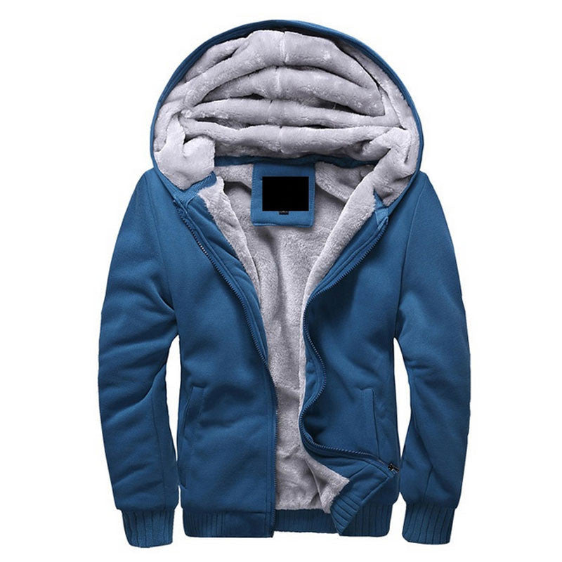 Brand Clothing Mens Hooded Hoodies Men Sweatshirt Fashion Hoody Thick Warm Hoodie Cotton Slim Male Coat Outerwear Plus Size - CelebritystyleFashion.com.au online clothing shop australia