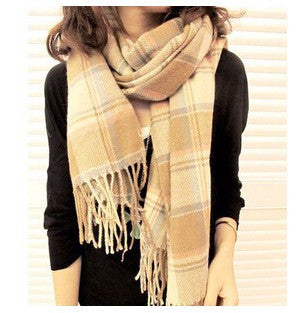 Fashion Wool Winter Scarf Women Spain Desigual Scarf Plaid Thick Brand Shawls and Scarves for Women - CelebritystyleFashion.com.au online clothing shop australia