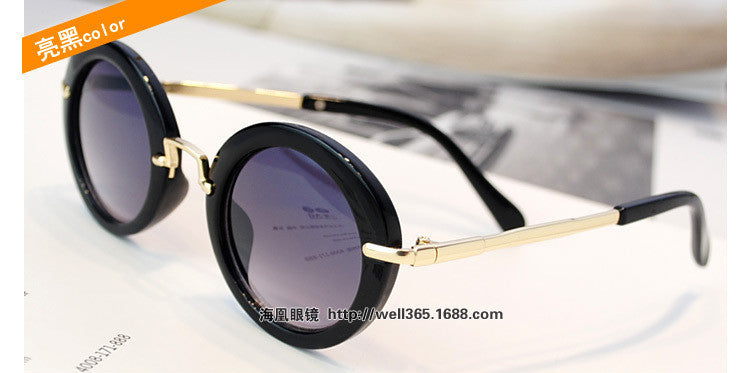 New Boys&girls Fashion Kids Metal Leg Round Sunglasses UV400 Children Designer Child Glasses oculos de sol infantil N542 - CelebritystyleFashion.com.au online clothing shop australia