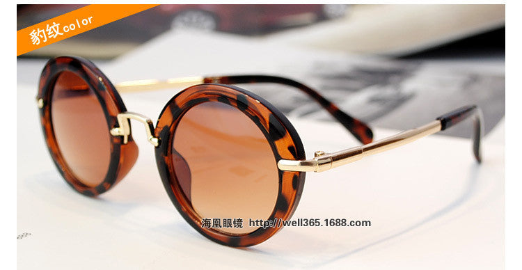 New Boys&girls Fashion Kids Metal Leg Round Sunglasses UV400 Children Designer Child Glasses oculos de sol infantil N542 - CelebritystyleFashion.com.au online clothing shop australia