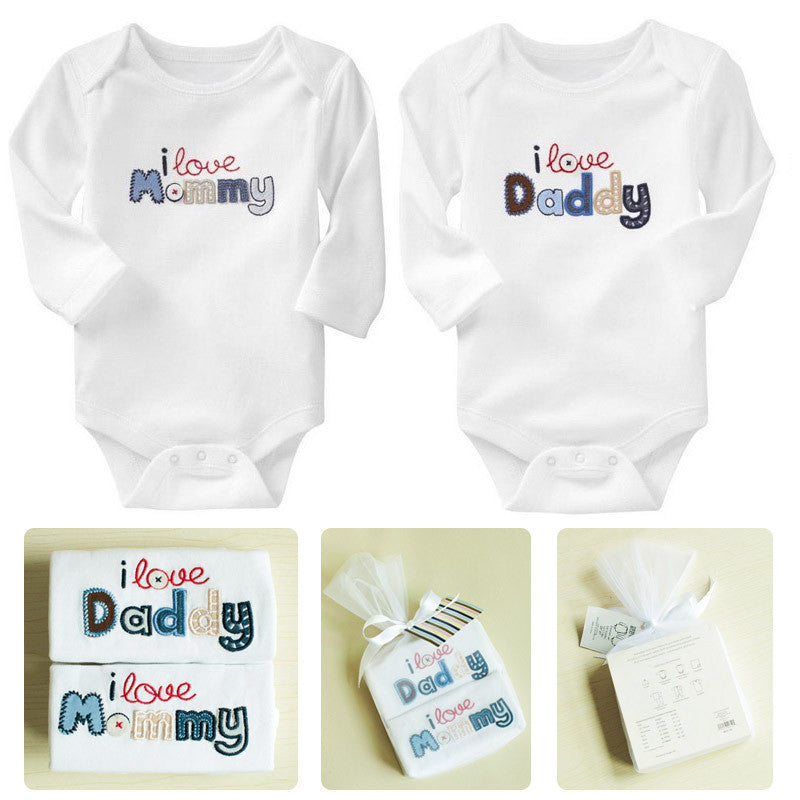 2PCS/LOT Newborn Baby Clothing Long Sleeve Cotton baby Rompers Girls Boys Clothes - CelebritystyleFashion.com.au online clothing shop australia