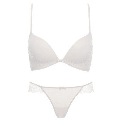 Fashion push up wireless cup bra set underwear tube top design thin cup-Dollar Bargains Online Shopping Australia