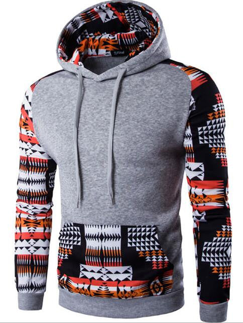 Hoodies Men Hombre Hip Hop Male Brand Hoodie Digital Printing Sweatshirt Suit Mens Splice Slim Fit Men Hoody XXL QMCG - CelebritystyleFashion.com.au online clothing shop australia