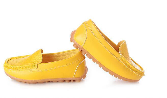 Boys Girls Leather Shoes Baby Moccasins kids Shoes Loafers Sneakers Fashion Children Shoes For soft bottom Boys X189 - CelebritystyleFashion.com.au online clothing shop australia