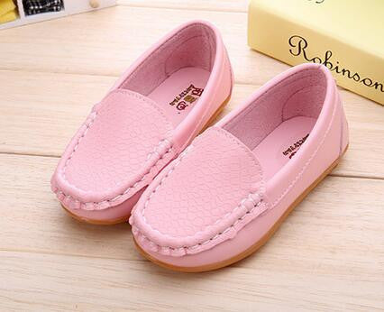 Boys Girls Leather Shoes Baby Moccasins kids Shoes Loafers Sneakers Fashion Children Shoes For soft bottom Boys X189 - CelebritystyleFashion.com.au online clothing shop australia