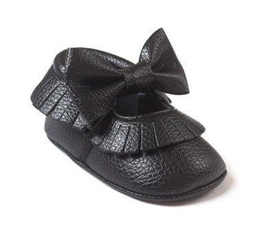 Handmade Soft Bottom Fashion Tassels Baby Moccasin Newborn Babies Shoes 14-colors PU leather Prewalkers Boots - CelebritystyleFashion.com.au online clothing shop australia