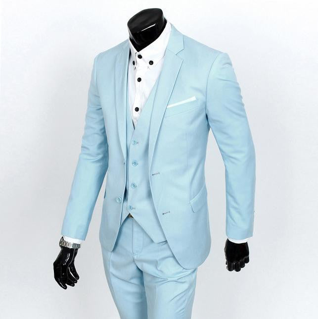 Three-piece formal blazer suit / Male suit of cultivate one's morality Business suits-Dollar Bargains Online Shopping Australia