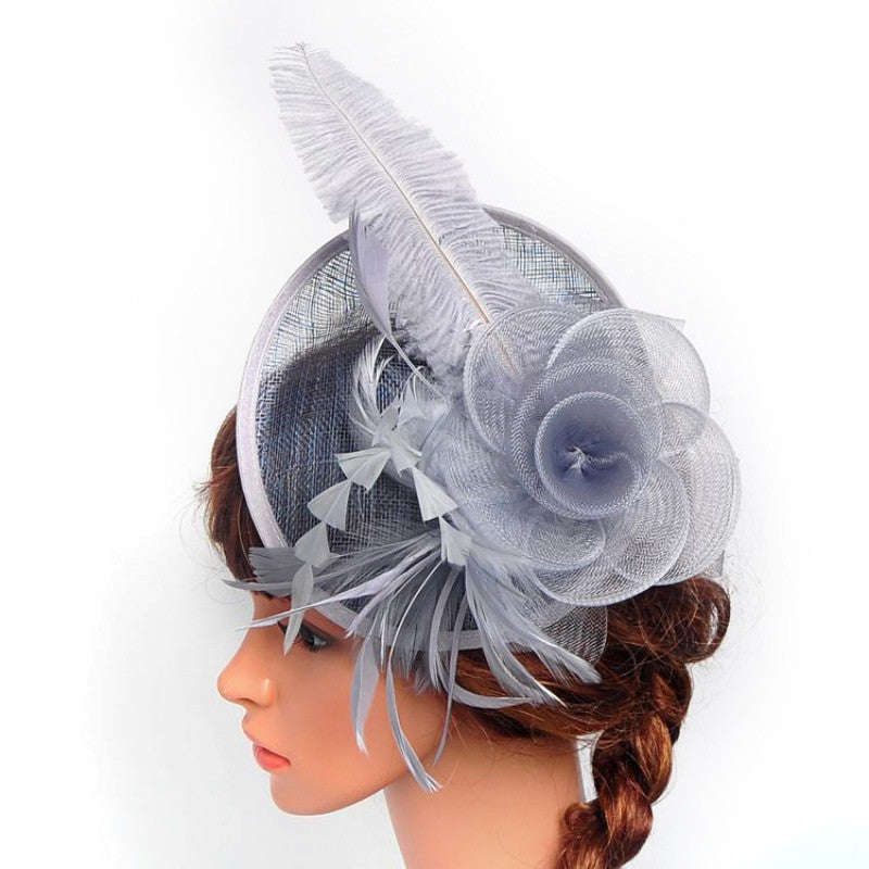 Women's Pretty Fascinator Hat Headbands Cocktail Wedding Church Headpiece - CelebritystyleFashion.com.au online clothing shop australia