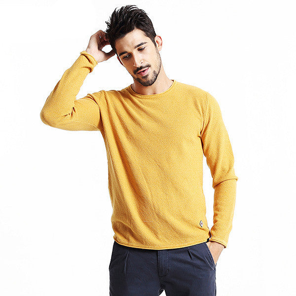 Brand New Autumn Winter Casual Sweater Men Fashion long Sleeve pullovers MY2015 - CelebritystyleFashion.com.au online clothing shop australia